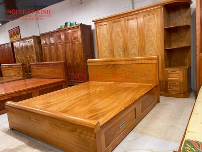 Giường gỗ 1m6 A4