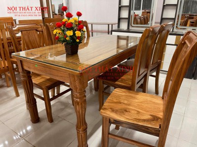 Bộ bàn ăn Gỗ cao cấp