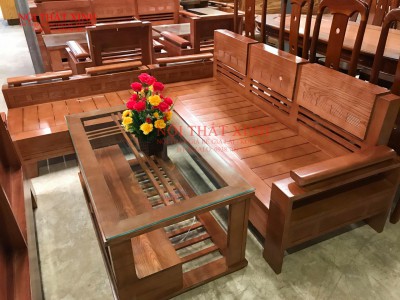 Bộ bàn ghế gỗ phòng khách A11
