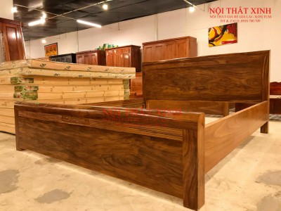 Giường gỗ cao cấp