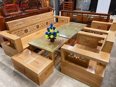 Bộ sofa gỗ cao cấp SC11