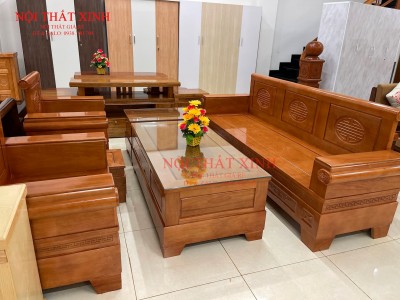 Bộ sofa gỗ cao cấp