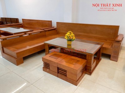 Bộ sofa gỗ cao cấp SC6