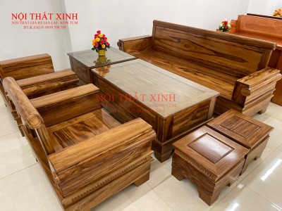 Bộ sofa gỗ cao cấp SC7
