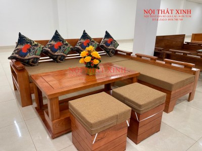 Bộ sofa gỗ cao cấp SC9